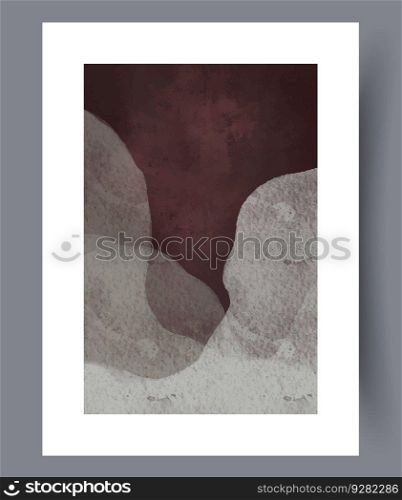 Abstract conceptualism gloomy sketch wall art print. Printable minimal abstract conceptualism poster. Contemporary decorative background with sketch. Wall artwork for interior design.. Abstract conceptualism sketch wall art print