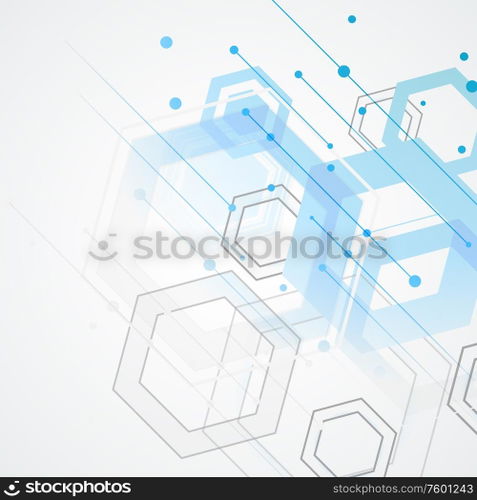 Abstract connect hexagonal structure background.. Abstract connect hexagonal structure background