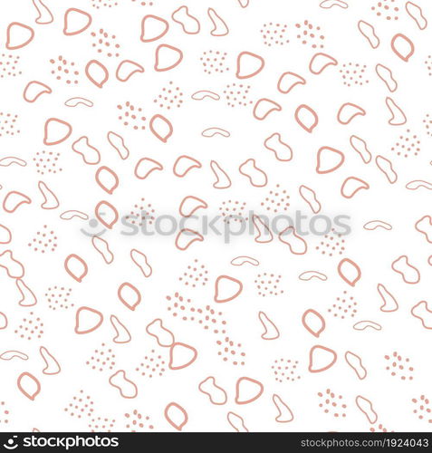 Abstract contemporary modern trendy seamless patterns. Hand drawn various round and elipse shapes and dots. Doodle objects. Pastel colors. Hand drawn various round and elipse shapes and dots. Doodle objects. Abstract contemporary modern trendy seamless patterns. Pastel colors. Perfect for textile prints