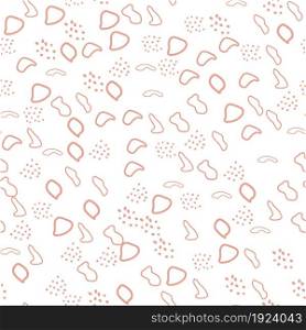 Abstract contemporary modern trendy seamless patterns. Hand drawn various round and elipse shapes and dots. Doodle objects. Pastel colors. Hand drawn various round and elipse shapes and dots. Doodle objects. Abstract contemporary modern trendy seamless patterns. Pastel colors. Perfect for textile prints