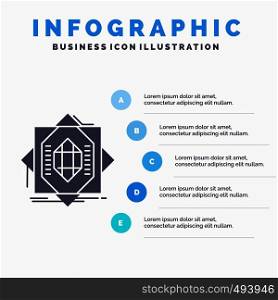 Abstract, core, fabrication, formation, forming Infographics Template for Website and Presentation. GLyph Gray icon with Blue infographic style vector illustration.. Vector EPS10 Abstract Template background