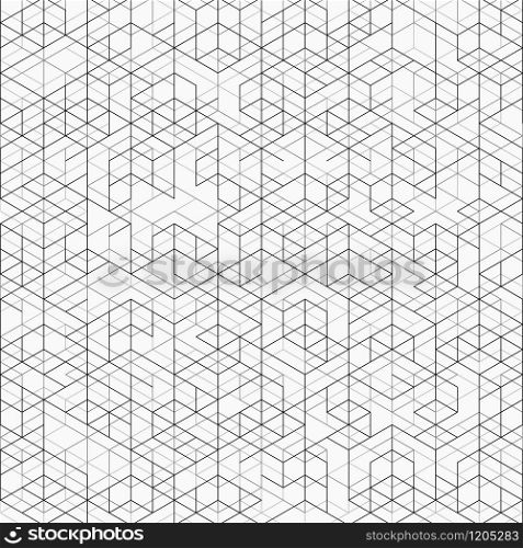 Abstract cover of black and gray line geometric pattern design background. Decorate for ad, poster, template design, minimal artwork. illustration vector eps10