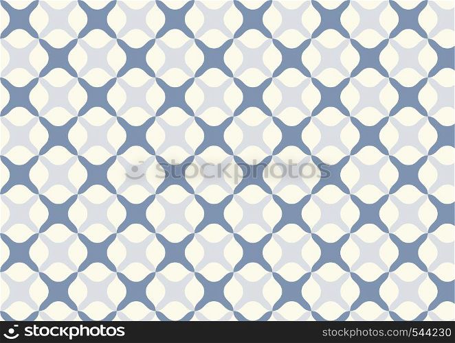 Abstract cross or plus sign pattern on light yellow background. Sweet and modern seamless pattern style for design.