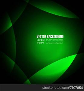 abstract curve background, green texture, eco concept