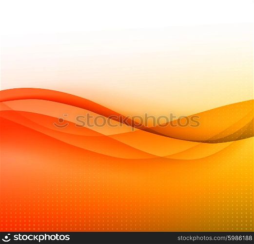 Abstract curved lines background. Template brochure design. Vector Abstract curved lines background. Template brochure design