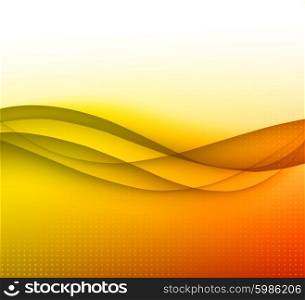 Abstract curved lines background. Template brochure design. Vector Abstract curved lines background. Template brochure design
