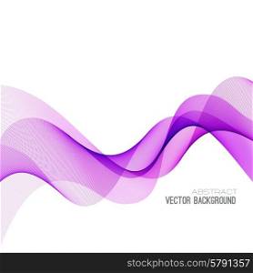 Abstract curved lines background. Template brochure design. Vector Abstract pink color curved lines background. Template brochure design