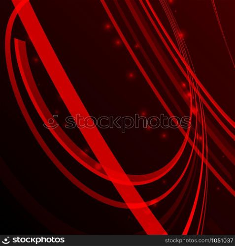 Abstract curving lines ray of ligh. Vector illustration. Vector abstract illustartion curving lines ray of ligh