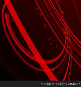 Abstract curving lines ray of ligh. Vector illustration. Vector abstract illustartion curving lines ray of ligh