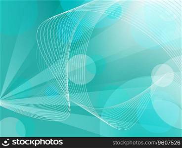 Abstract cyan background Royalty Free Vector Image