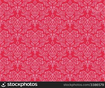 Abstract damask seamless background for design use