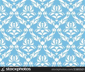 Abstract damask seamless vector background for design use