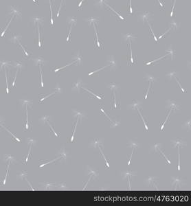 Abstract Dandelion Seed Seamless Pattern Background Vector Illustration EPS10. Abstract Dandelion Seed Seamless Pattern Background Vector Illus