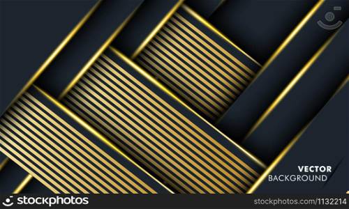 Abstract dark and black background overlap color vector illustration eps 10 for the company