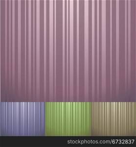Abstract dark vertical stripes vector background with color scheme variants.
