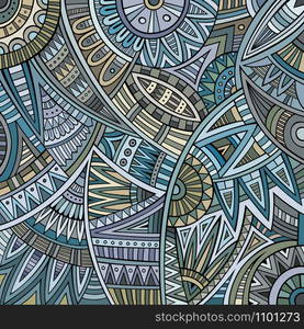 Abstract deco vector tribal ethnic background pattern. Abstract vector tribal ethnic background pattern