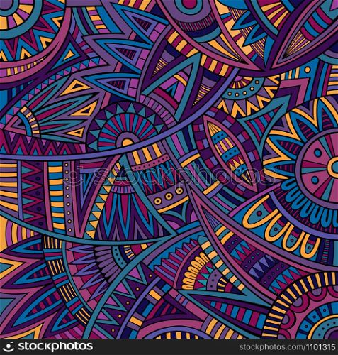 Abstract decorative vector tribal ethnic background pattern. Abstract vector tribal ethnic background pattern
