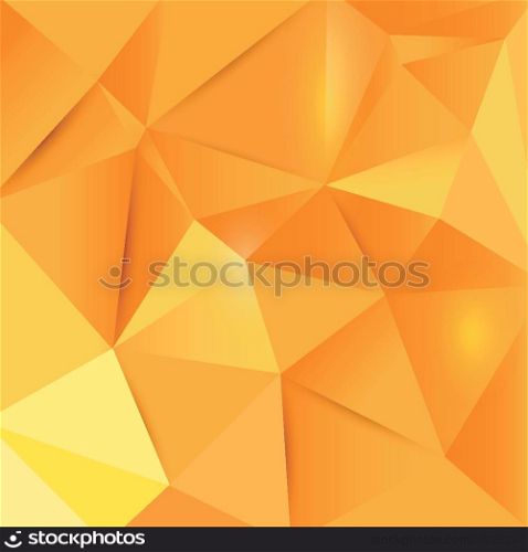 Abstract design background in bright orange colours