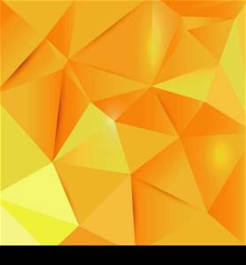 Abstract design background in bright orange colours