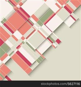 Abstract design background with a geometric pattern