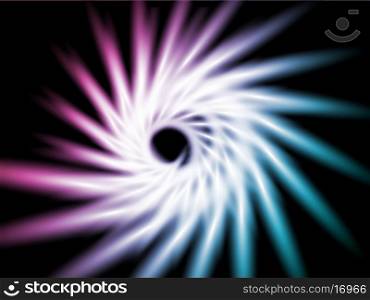 Abstract design background with starburst effect