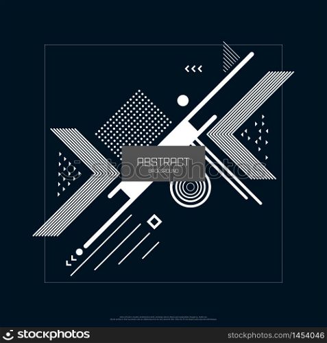 Abstract design geometric element pattern design of cover artwork background. Decorate for ad, poster, artwork, template, print. illustration vector eps10