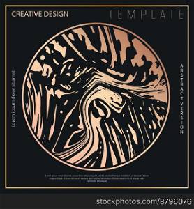 Abstract design layout. Corporate graphics template for covers, posters, posters, banners, booklets, backgrounds, business cards. Creative style for interiors, decorations and creative ideas