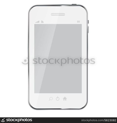 Abstract design mobile phone. Vector illustration