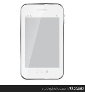 Abstract design mobile phone. Vector illustration