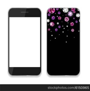 Abstract Design Mobile Phones . Vector Illustration EPS10. Abstract Design Mobile Phones . Vector Illustration
