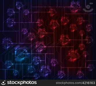 abstract design, modern technology theme vector background. Eps10 layered vector file.