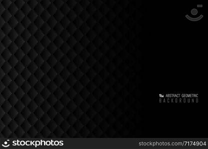 Abstract design of black template pattern decorative artwork geometric design background. Decorate for ad, poster, artwork, template design, print, cover. illustration vector eps10