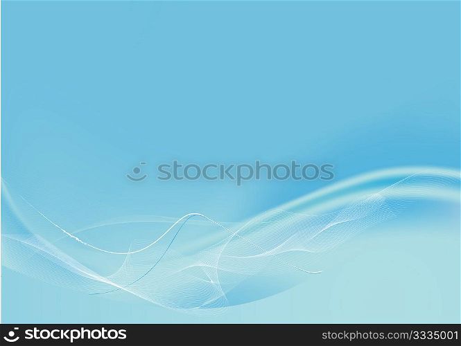 Abstract design water background . Vector Cool Waves, can change colors and scale to any size.