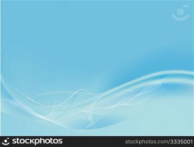 Abstract design water background . Vector Cool Waves, can change colors and scale to any size.