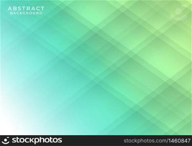 Abstract diagonal green gradient background. You can use for ad, poster, template, business presentation. Vector illustration