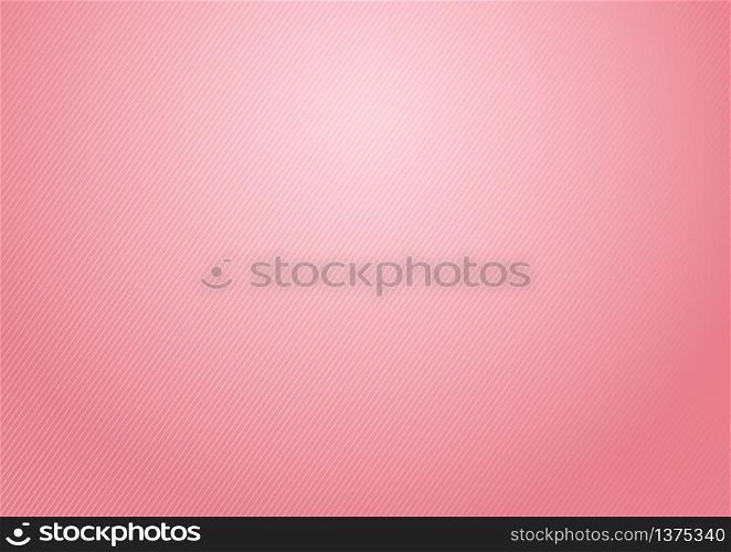 Abstract diagonal lines striped pink gradient background. You can be used in cover design poster website flyer.Vector illustration