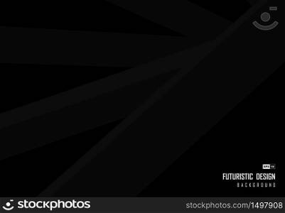 Abstract diagonal stripe gradient black and gray template design background. Decorate for brochure design, poster, advertise, banner, web, card, flyer, presentation. vector eps10