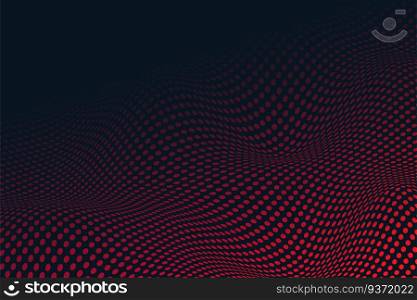 Abstract digital background The circular shape that forms a large wave of information flow.