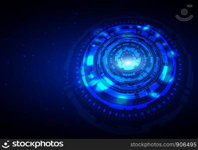 abstract digital hi tech technology innovation concept vector background