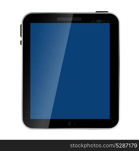 Abstract digital tablet vector illustration