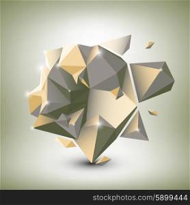 Abstract dimensional polygonal geometric background for modern design.. Abstract dimensional polygonal geometric background for modern design