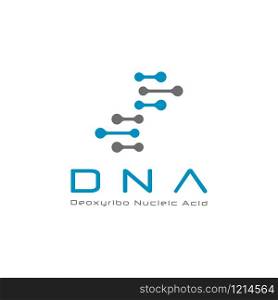 Abstract DNA logo design