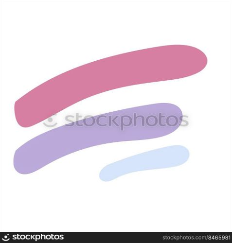 abstract doodle vector illustration element with pastel color