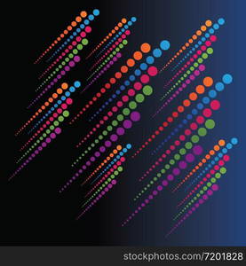 Abstract dots background walpaper vector design