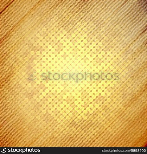 abstract dots background, wooden design vector illustration.
