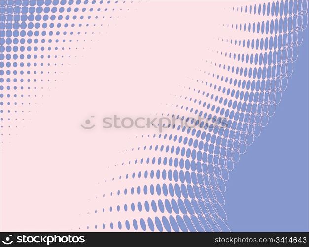 abstract dotted background. Vector