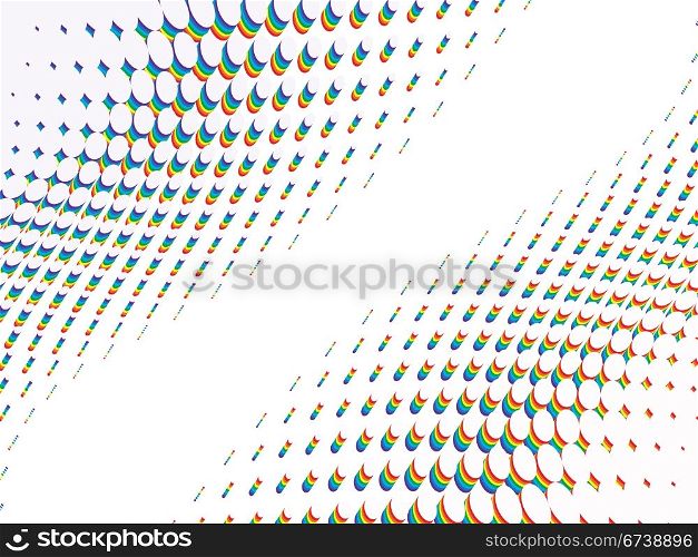 abstract dotted background. vector
