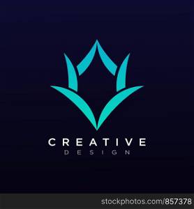 Abstract Dragon Head Horn Template Design Company Logo Vector Symbol Icon.