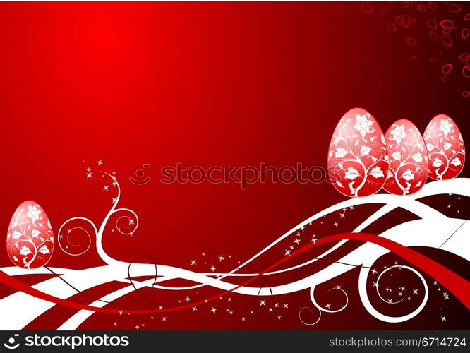 Abstract Easter background