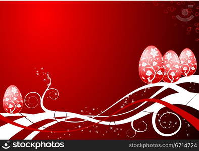 Abstract Easter background